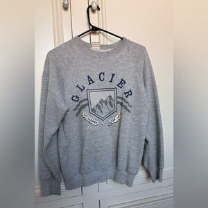 Vintage Glacier National Park Sweatshirt